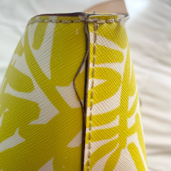 Kate Spade Grant Street Tropical Palm Juno Tote, Green Multi - Picture 15 of 16